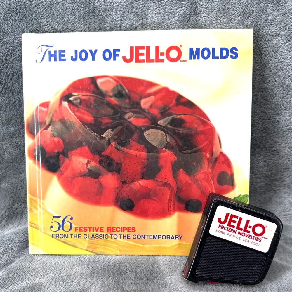 Vintage Jell-O Frozen Novelties Advertising Measuring Tape Promotional Jello